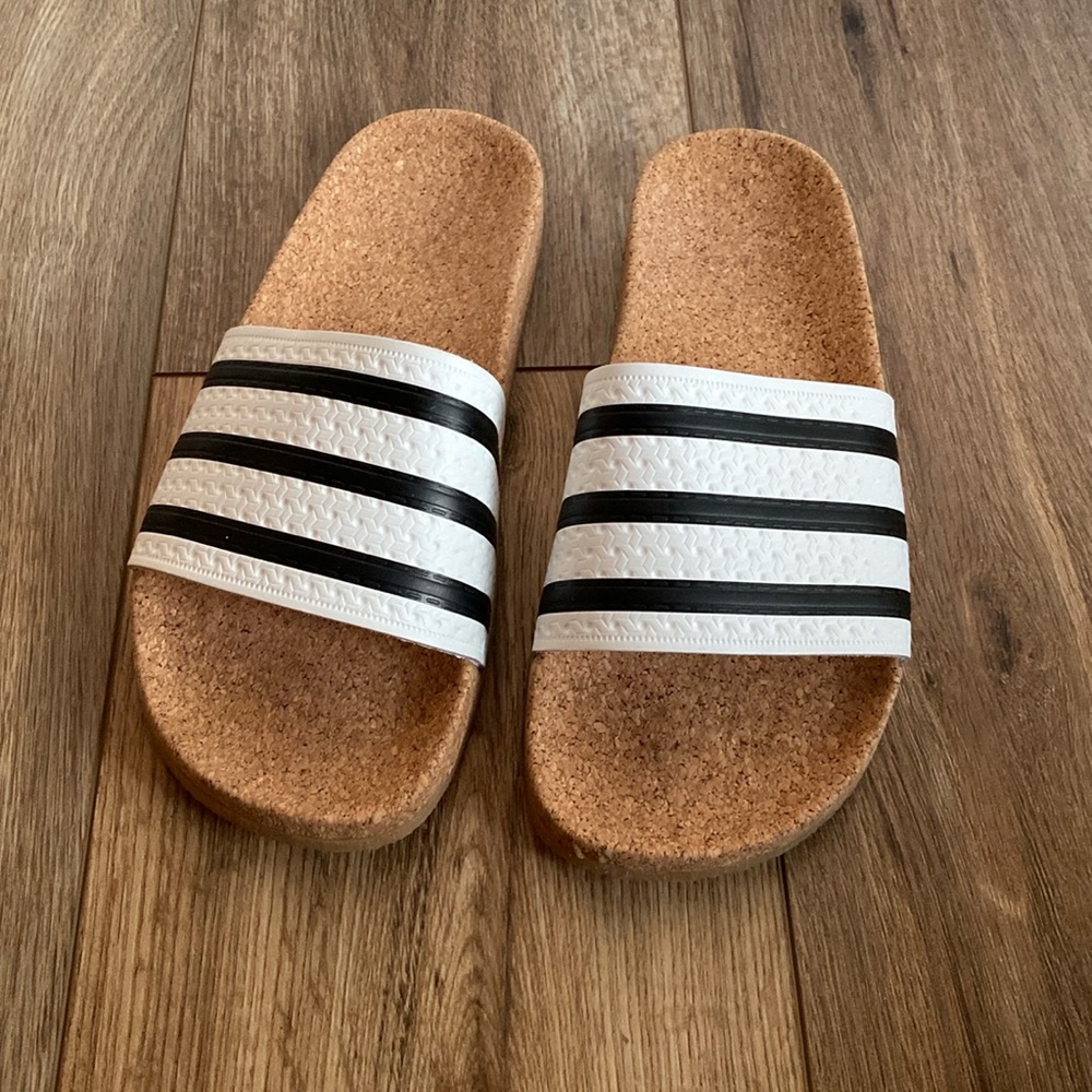 Adidas Cork Slides